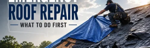 Emergency Roof Repair in Georgia: What to Do First
