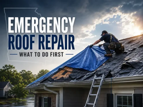 Emergency Roof Repair in Georgia: What to Do First