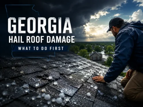 Georgia Hail Roof Damage: What to Do First