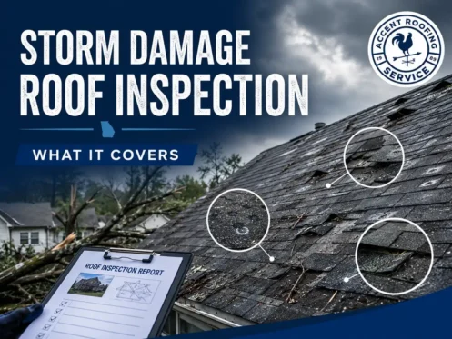 Georgia Storm Damage Roof Inspection: What It Covers