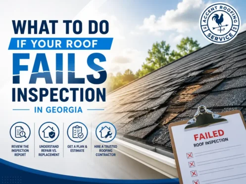 What to Do If Your Roof Fails Inspection in Georgia