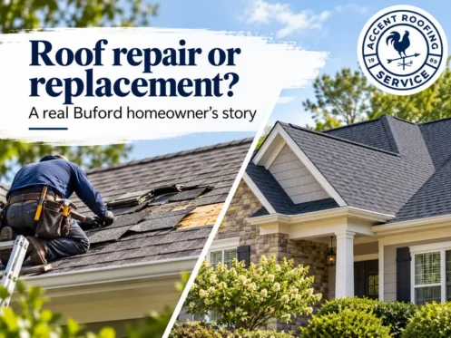 Roof Repair or Replacement? A Real Buford Homeowner’s Story